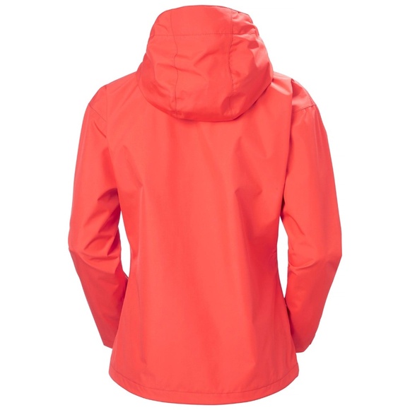 Helly Hansen Seven J Rain Jacket -Tangerine color- Size S/P - Picture 4 of 6